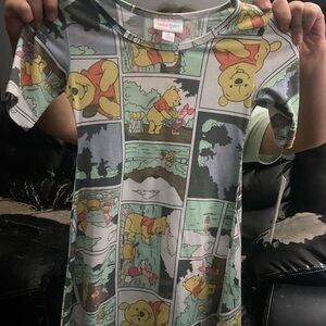Size 6 new with tags Lularoe Adeline dress Winnie the Pooh